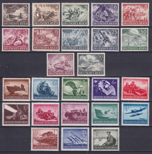 Deutsches reich 1943 1944 mi - deutsches,