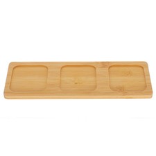  Holz-Sampler-Tablett, Bier-Flughalter, Servierset, 3-Schlitz-Gläser,