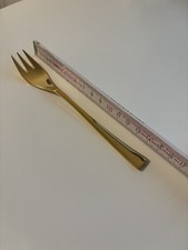 Kuchengabel vergoldet 18/10 Hoogosil H Solingen