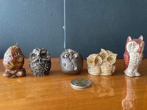 Minatur eulen sammlung - minatur,