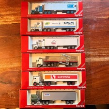 HERPA  Wagener Konvolut 6x US Truck verschiedene Modelle OVP 1:87 H0