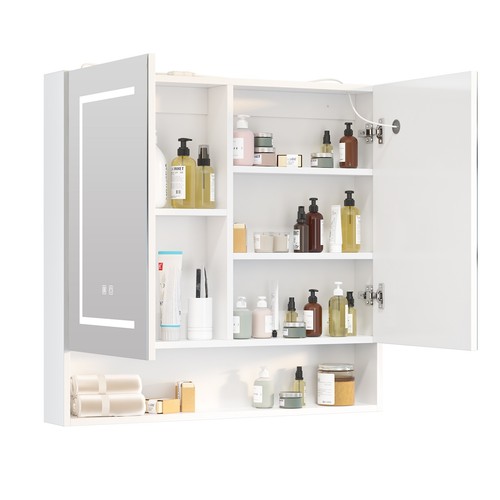 Großer spiegelschrank bad - spiegelschrank,