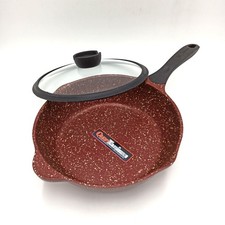 ROSSETTO Kochtopf Sauteuse Antihaftbeschichtet Gusseisen Aluminium Topf Profi-Ti