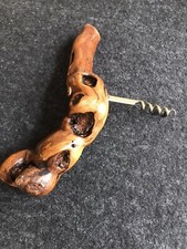 ***KORKENZIEHER AUS EDLEM WURZELHOLZ***