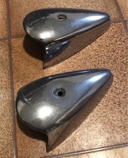 2x VW Käfer Kotflügel Blinker HASSIA Kappe Chrom Abdeckung