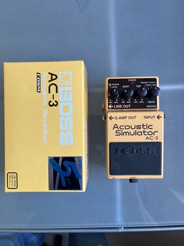 Boss acoustik simulator - boss, ac-3