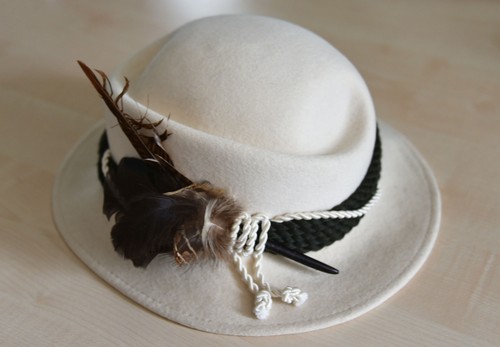 Mayser milz damenhut creme - damenhut,