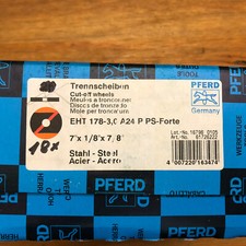 18 x Pferd Trennscheiben Stahl 178 Ø EHT 178-3,0 A24 P PS-Forte