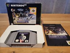 Star Wars: Shadows of the Empire für N64, Originalverpackung und Anleitung, Pal