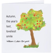 Grußkarten "Herbstbaum"