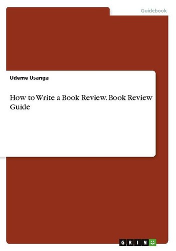 How write book review - how, a