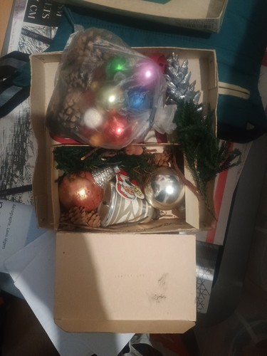 Alte weihnachts deko - alte,