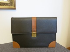 Konferenzmappe A4 - Dokumentenmappe A4 - Ledermappe A4 (Maße siehe Beschreibung)