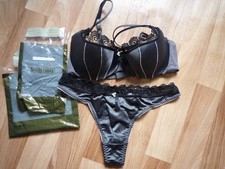 BH-Set "Kayla" dunkelgrau mit