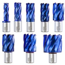 12-60mm Lochschneider Core Bohrer Weldon Schaft Kernbohrer HSS Weldon Bohrer