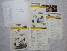 4 Prospekte Yanmar Ammann