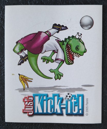 Panini sticker just kick it - sticker, kick-it
