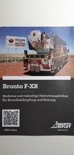 Bronto Skylift: F-XR Hubrettungsbühne (Prospekt-Blatt); 2023