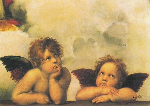 Kunstpostkarte raffael - -,