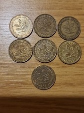 7x 10 Pfennig 70er, 90er BRD