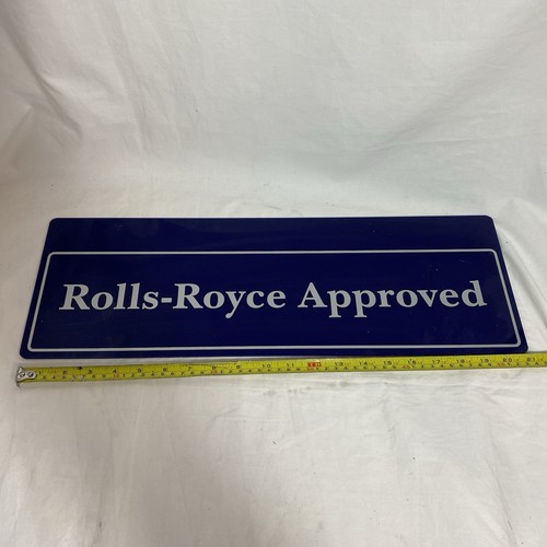 Rolls royce händlerschild - rolls,