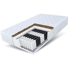 Matratze  90x200 140x200 160x200 180x200 Taschenfederkern 24 cm H3 H4 HOME MAX