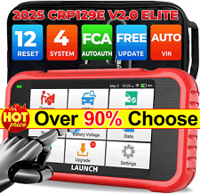 2025 Launch CRP129E V2.0 Profi KFZ Diagnosegerät Auto OBD2 Scanner TPMS EPB SAS