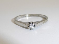 585 Gold Ring 14K Weißgold