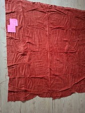 Cordstoff Rest Rostbraun