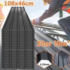 20x Trapezblech Verzinkt