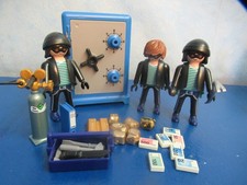 3 Gangster Bankräuber blauer