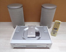 JVC Compact Component System CD Radio HiFi Stereoanlage FS-SD7R + Boxen silber