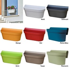 Geländertöpfe 8 Farben zur