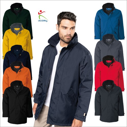 Kariban herren parka jacke - kariban,