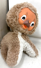 DDR Plüschtier Katze mit Gummigesicht 70er Vintage Ostalgie Kult