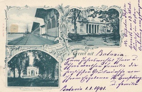Ned indie 1900 post card - indie:,