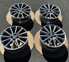 Satz Fiat 124 Abarth 124 17 Zoll Alufelgen silber 9965947070 6000636470