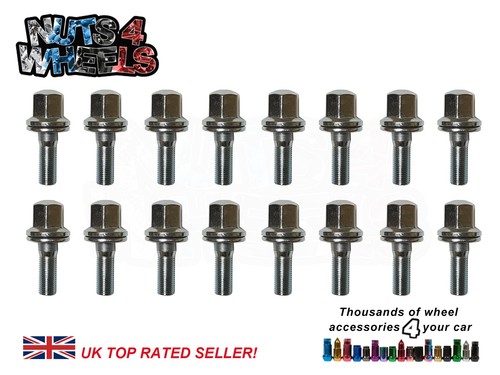16x flachsitz radschrauben - 16x,