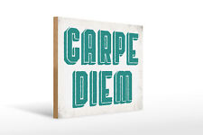 Holzschild Spruch 40x30 cm