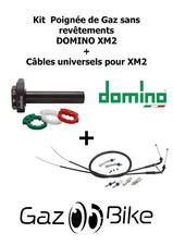 RACING DOMINO XM2 Gasgriff Set