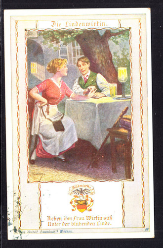 Kunstkarte die - ak,, kunstkarte,
