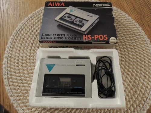 Aiwa p05 vintage silber - hs-p05,