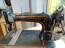 Alte Nähmaschine Marke NAUMANN  - Antik alt Deko Bastler Vintage