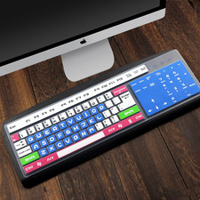 Bunte dünne Silikon Tastatur