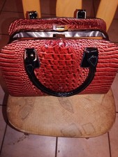 Edle Kroko-Optik Handtasche