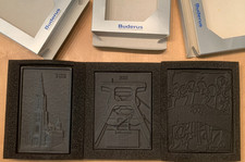 Buderus Kunstguss Plakette Relief 3 Jahresplaketten 2002, 2003, 2005
