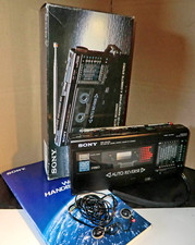 IT'S A SONY WA-8000 Radio & OVP 9-BAND Weltempfänger +WAVEBOOK Tokyo JAPAN 1986