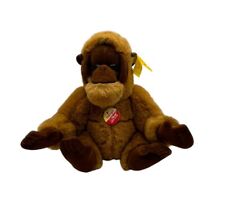 Steiff Orang-Utan Hango Affe rot-braun 15 cm hoch mit Knopf im Ohr 043338