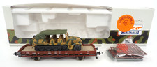 Roco Minitanks H0 894 Rungenwagen DRG mit SdKfz.7 - Unbespielt - ZY5719