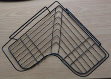 Dusch Eckregal schwarz